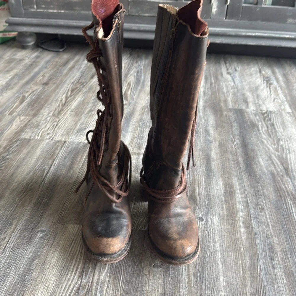 Freebird by Steven Cash leather boots 7 - Picture 3 of 7